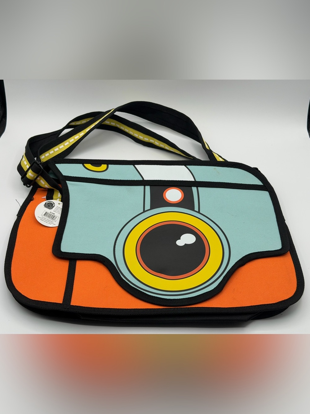 Toon Packs by Charm Company 2D Messenger Crossbody Cartoon Novelty Bag